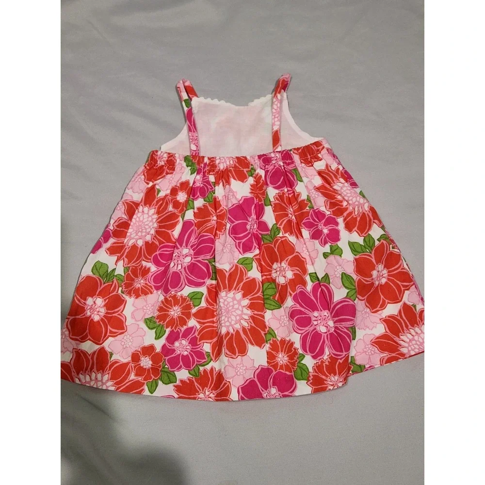 Gymboree 2017 Girls Tropical‎ Floral Strappy Sundress 6-12M